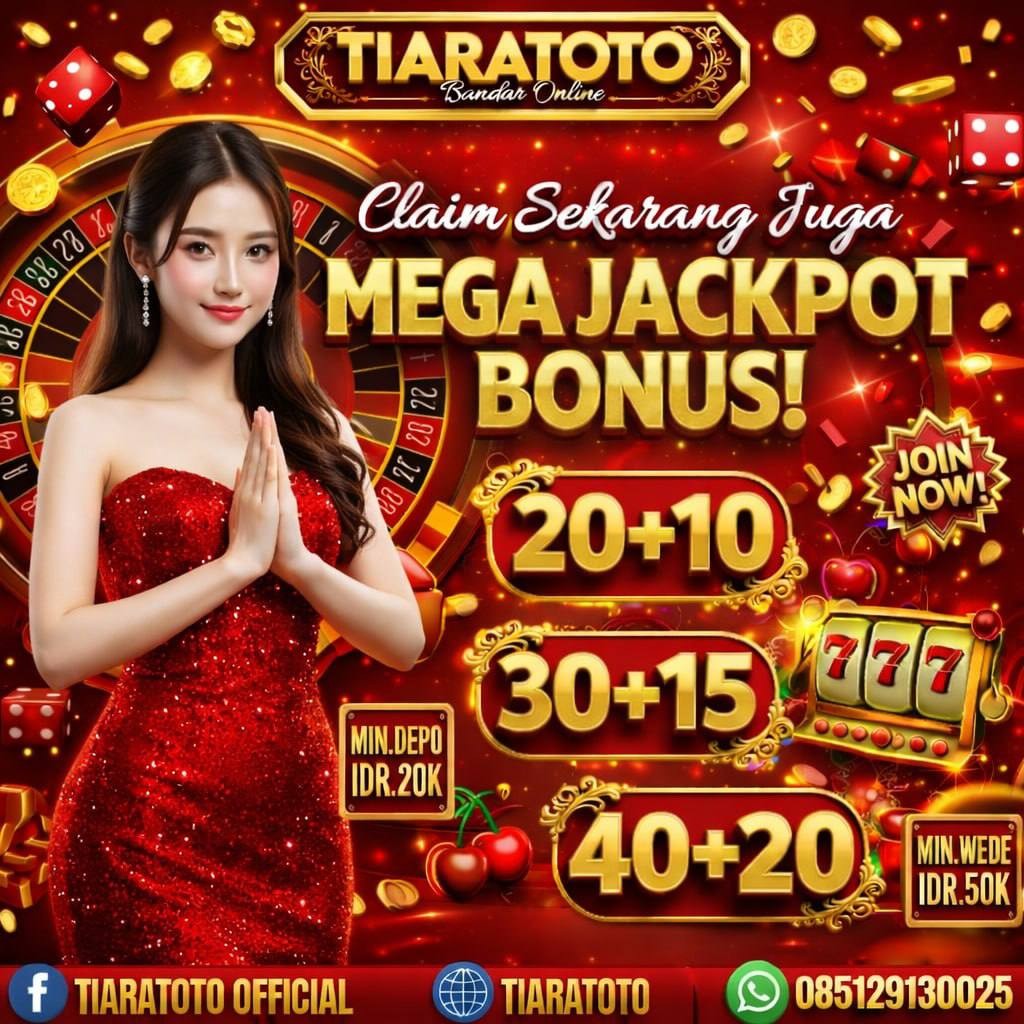 TiaraToto - Claim Mega Jackpot Bonus